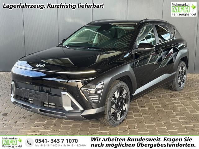 Hyundai KONA - Comfort Plus 1.6 T-GDI 2WD 7-DCT / 360 Grad PDC vorne + hinten ACC Sitz Lenkradheizung LED Alu 18''