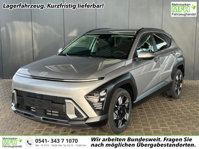 Hyundai KONA - Comfort Plus 1.6 T-GDI 2WD 7-DCT / 360 Grad PDC vorne + hinten ACC Sitz Lenkradheizung LED Alu 18''
