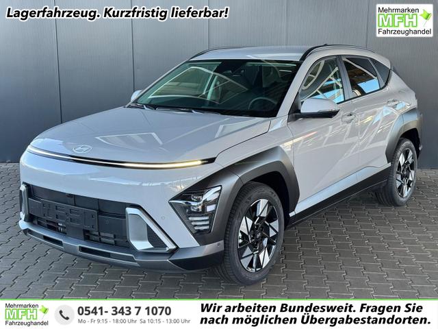 Hyundai KONA - Comfort Plus 1.6 T-GDI 2WD 7-DCT / 360 Grad PDC vorne + hinten ACC Sitz Lenkradheizung LED Alu 18''