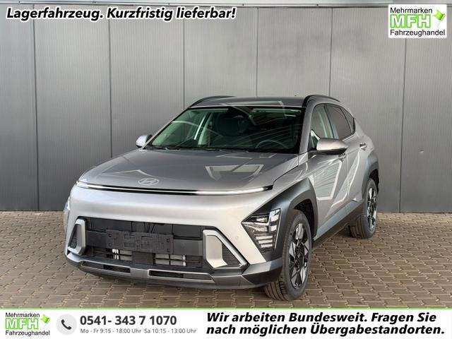 Hyundai KONA - Comfort Plus 1.6 T-GDI 2WD 7-DCT / PDC V&H + Kamera Sitz Lenkradheizung Navi LED Alu 18''