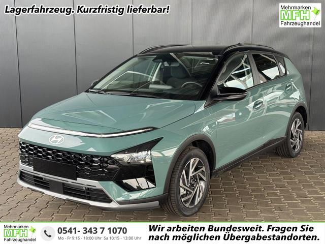 Hyundai BAYON - Comfort Plus 1.0 T-GDI 7-DCT AT / Tempomat Kamera PDC vorne + hinten Keyless Lenkrad Sitzheizung LED Alu 16''