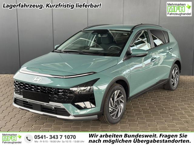 Hyundai BAYON - Comfort Plus 1.0 T-GDI 7-DCT AT / Tempomat Kamera PDC vorne + hinten Keyless Sitz Lenkradheizung LED Alu 16''