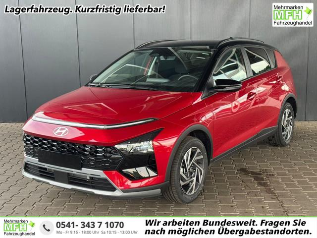 Hyundai BAYON - Comfort Plus 1.0 T-GDI 7-DCT AT / Tempomat Kamera PDC vorne + hinten Keyless Lenkrad Sitzheizung LED Alu 16''