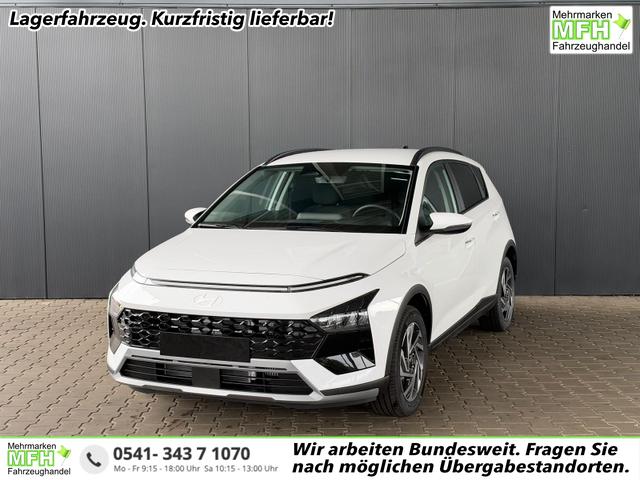 Hyundai BAYON - Comfort Plus 1.0 T-GDI 7-DCT AT / Tempomat Kamera Sitz + Lenkradheizung Navi Alu 16''