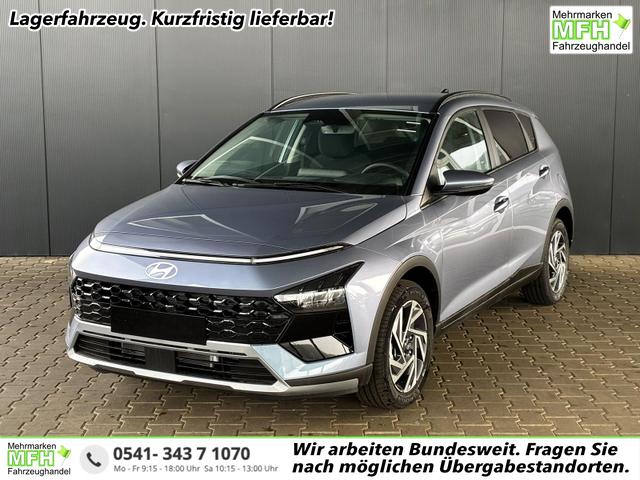 Hyundai BAYON - Comfort Plus 1.0 T-GDI 7-DCT AT / Tempomat Kamera Sitz + Lenkradheizung Navi Alu 16''