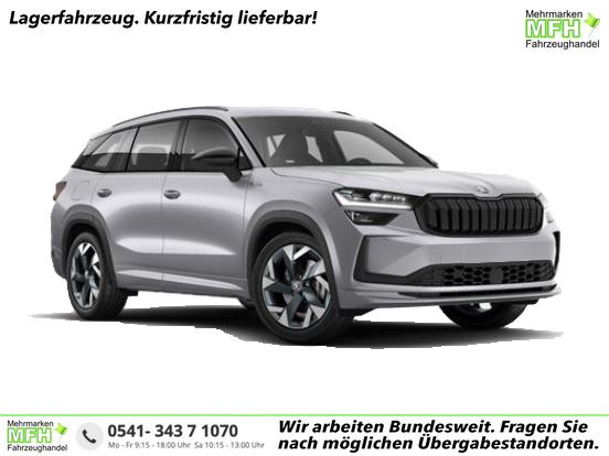 Skoda Kodiaq Sportline (Sportline) 1.5 TSI mHEV 110kW (150 PS) 7-Gang-DSG 