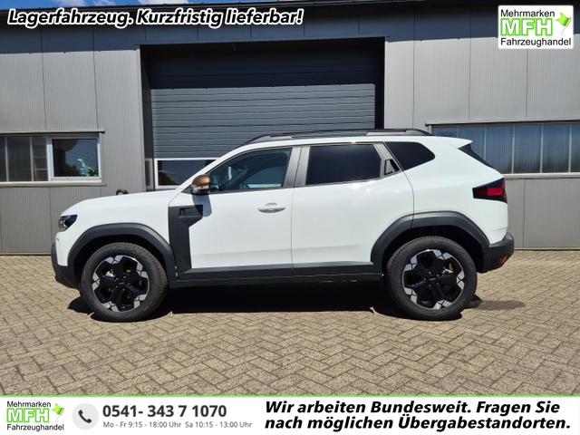Dacia Duster - Extreme Hybrid 140PS Automatik 1.6 SCE 4x Kamera elektr.Parkbremse Teil-Leder Klimaautomatik Bluetooth Apple Carplay Android Auto PDC v+h 2xKeyless 18"LM