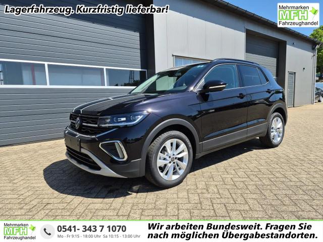 Volkswagen T-Cross - 1.0 TSI 116PS DSG Life LED-Matrix-Scheinwerfer Klimaautomatik Sitzheizung PDC R&uuml;ckf.Kamera 17-LM abged.Scheiben 2xKeyless DAB+ Bluetooth Touchscreen Apple CarPlay Android Auto