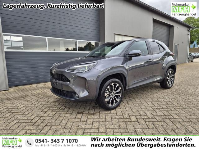 Toyota Yaris Cross - 1.5VVT-iE 130PS Automatik Teamplayer Klimaautomatik Sitzheizung Lenkradheizung PDC v+h Rückf.Kamera 17-LM abged.Scheiben 2xKeyless DAB+ Bluetooth Touchscreen Apple CarPlay Android Auto