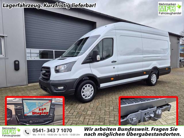 Ford Transit - 350 L4H3 2.0 EcoBlue 130PS Trend Heckantrieb 3,5t 2-Sitzer AHK Sitzheizung Frontscheibe beheizb. Klimaautomatik Navi PDC v+h Bluetooth DAB Apple CarPlay Android Auto Tempomat Ganzj.Reifen