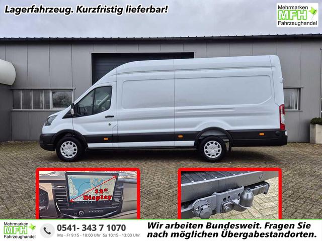 Ford Transit - 350 L4H3 2.0 EcoBlue 130PS Trend Heckantrieb 3,5t 2-Sitzer AHK Sitzheizung Frontscheibe beheizb. Klimaautomatik Navi PDC v+h Bluetooth DAB Apple CarPlay Android Auto Tempomat Ganzj.Reifen