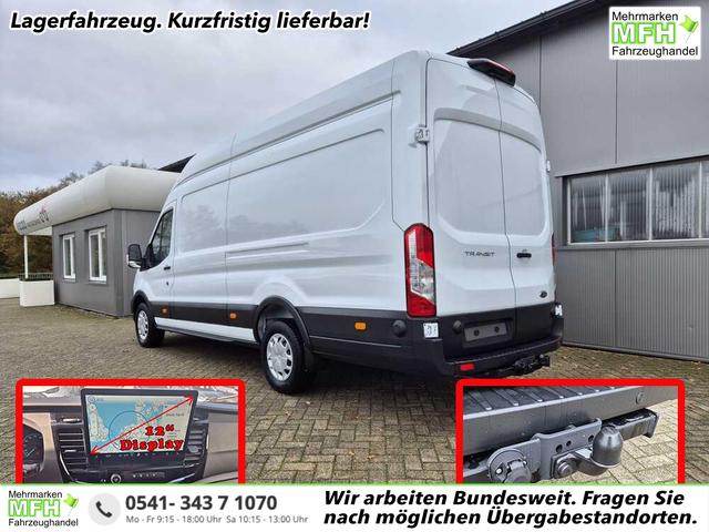 Ford Transit - 350 L4H3 2.0 EcoBlue 130PS Trend Heckantrieb 3,5t 2-Sitzer AHK Sitzheizung Frontscheibe beheizb. Klimaautomatik Navi PDC v+h Bluetooth DAB Apple CarPlay Android Auto Tempomat Ganzj.Reifen