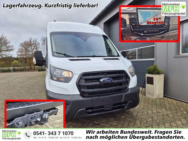 Ford Transit - 350 L4H3 2.0 EcoBlue 130PS Trend Heckantrieb 3,5t 2-Sitzer AHK Sitzheizung Frontscheibe beheizb. Klimaautomatik Navi PDC v+h Bluetooth DAB Apple CarPlay Android Auto Tempomat Ganzj.Reifen