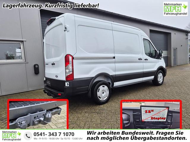 Ford Transit - L2H2 2.0 EcoBlue 130PS Trend 3,5t 3-Sitzer AHK Sitzheizung Lenkradheizung Frontscheibe beheizb. Klimaautomatik PDC v+h R&uuml;ckf.Kamera Bluetooth DAB Apple CarPlay Android Auto Tempomat Ganzj.Reifen