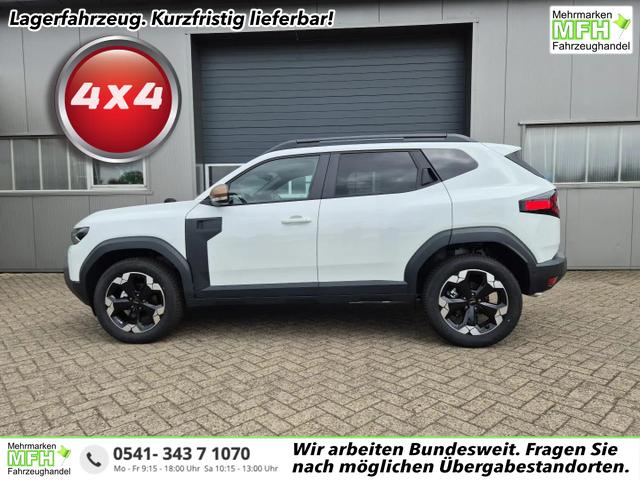 Dacia Duster Extreme 4x4 130PS 1.2 TCe 4x Kamera Lenkradheizung Sitzheizung Klimaautomatik Teil-Leder elektr.Parkbremse Bluetooth Apple Carplay Android Auto PDC v+h 2xKeyless 18-LM Ganzj.Reifen 