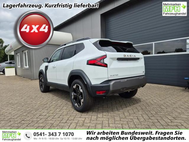 Dacia Duster Extreme 4x4 130PS 1.2 TCe 4x Kamera Lenkradheizung Sitzheizung Klimaautomatik Teil-Leder elektr.Parkbremse Bluetooth Apple Carplay Android Auto PDC v+h 2xKeyless 18-LM Ganzj.Reifen 