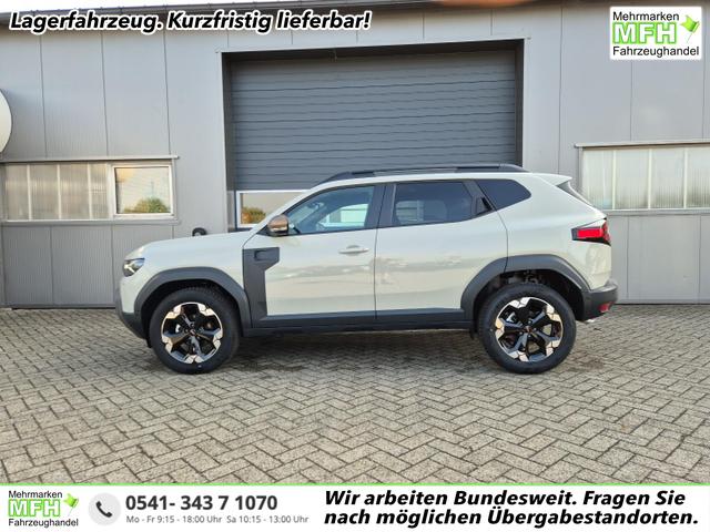 Dacia Duster Extreme 4x4 130PS 1.2 TCe 4x Kamera Lenkradheizung Sitzheizung Klimaautomatik Teil-Leder elektr.Parkbremse Bluetooth Apple Carplay Android Auto PDC v+h 2xKeyless 18-LM Ganzj.Reifen 