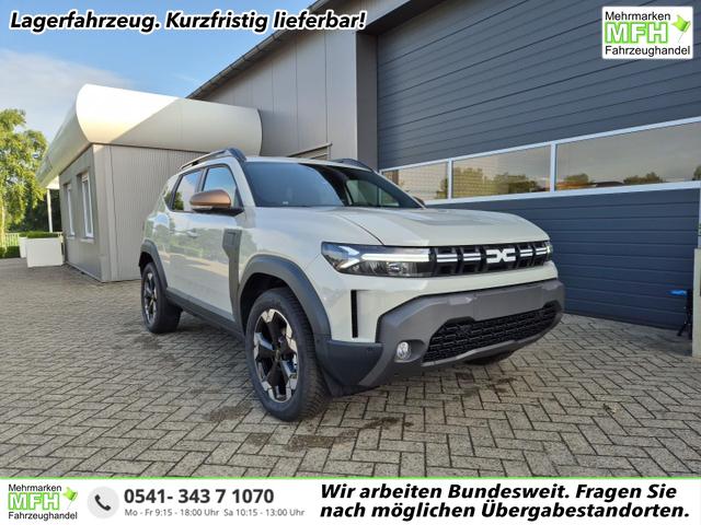 Dacia Duster Extreme 4x4 130PS 1.2 TCe 4x Kamera Lenkradheizung Sitzheizung Klimaautomatik Teil-Leder elektr.Parkbremse Bluetooth Apple Carplay Android Auto PDC v+h 2xKeyless 18-LM Ganzj.Reifen 