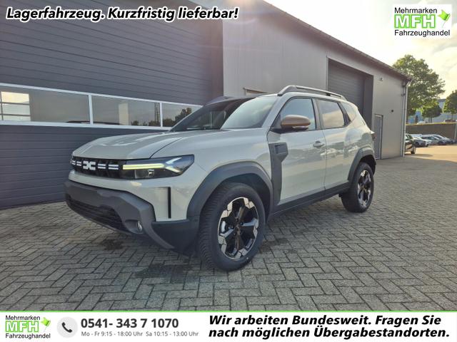 Dacia Duster Extreme 4x4 130PS 1.2 TCe 4x Kamera Lenkradheizung Sitzheizung Klimaautomatik Teil-Leder elektr.Parkbremse Bluetooth Apple Carplay Android Auto PDC v+h 2xKeyless 18-LM Ganzj.Reifen 