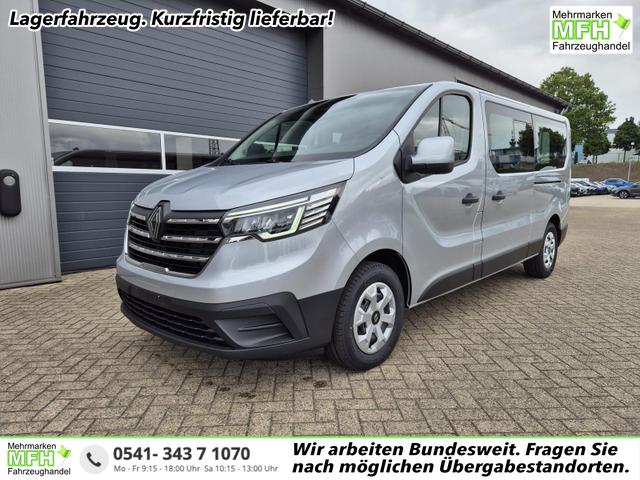 Renault Trafic - Combi L2 2.0 dCi 150PS Grand Evolution 9-Sitzer Rollstuhlrampe Rollstuhlsicherung Schiebet&uuml;r l+r Klima v+h DAB Bluetooth Touchscreen Apple CarPlay Android Auto PDC R&uuml;ckf.Kamera