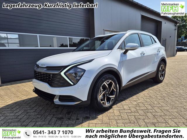 Kia Sportage - Vision 1.6 T-GDi MHEV 160PS Sitzheizung Lenkradheizung Klimaautomatik Navi Bluetooth Touchscreen Apple CarPlay Android Auto PDC v+h R&uuml;ckf.Kamera Tempomat 17"LM