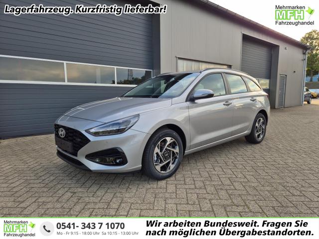 Hyundai i30 Kombi - 1.5 T-GDI 95PS Sitzheizung Lenkradheizung Klima Tempomat Navi Apple CarPlay + Android Auto PDC v+h Rückf.Kamera 16-LM