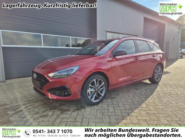 Hyundai i30 Kombi - 1.5 T-GDI 95PS Sitzheizung Lenkradheizung Klimaautomatik Tempomat Navi Apple CarPlay + Android Auto PDC v+h Rückf.Kamera 17-LM