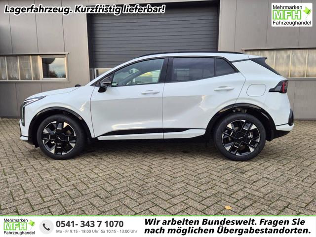 Kia Sportage 1.6 T-GDi 180PS 4x4 AWD Automatik GT-Line NEUES MODELL MY26 FACELIFT 4xSitzheizung Lenkradheizung Teil-Leder elektr. Heckklappe Klimaautomatik ACC Navi PDC v+h 360&deg;Kamera 19"LM 2xKeyless Apple CarPlay Android Auto 