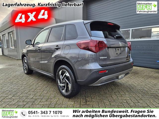 Suzuki Vitara - Comfort+ 110PS Automatik MHEV 4x4 ALLGRIP 1.4 Boosterjet Allrad Teilleder Navi Klimaautomatik Sitzheizung ACC PDC v+h R&uuml;ckf.Kamera Suzuki-Radio Apple CarPlay Android Auto Touchscreen 2xKeyless 17-LM