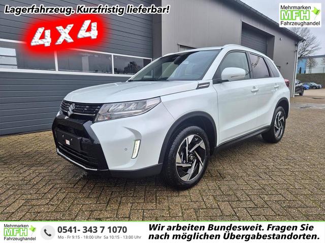 Suzuki Vitara - Comfort+ 110PS Automatik MHEV 4x4 ALLGRIP 1.4 Boosterjet Allrad Teilleder Navi Klimaautomatik Sitzheizung ACC PDC v+h R&uuml;ckf.Kamera Suzuki-Radio Apple CarPlay Android Auto Touchscreen 2xKeyless 17-LM