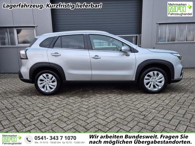 Suzuki S-Cross - Comfort 110PS Automatik MHEV 1.4 Boosterjet Navi Klimaautomatik Sitzheizung ACC PDC v+h Rückf.Kamera Suzuki-Radio Apple CarPlay Android Auto Touchscreen 2xKeyless 17-LM