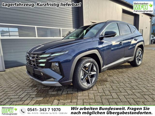 Hyundai TUCSON - Trend 1.6 T-GDI 150PS Automatik TZ 2026 Teil-Leder Sitzheizung v+h Lenkradheizung Klimaautomatik Navi Touchscreen DAB+ Apple CarPlay + Android Auto PDC R&uuml;ckf.-Kamera Matrix-LED-Scheinw.