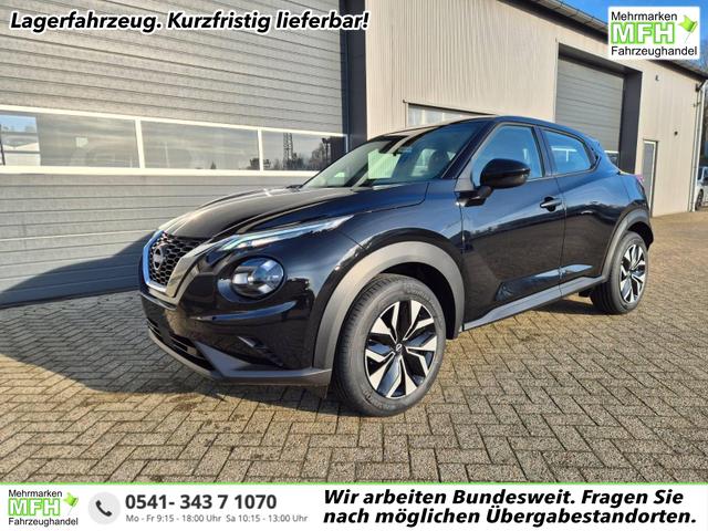 Nissan Juke - 1.0 DIG-T 114PS Acenta Klimaautomatik Sitzheizung R&uuml;ckf.Kamera Bluetooth Touchscreen wireless Apple CarPlay Android Auto