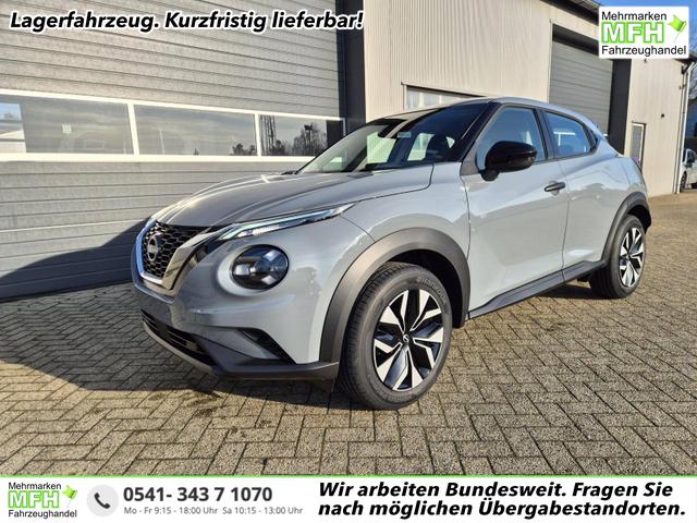 Nissan Juke 1.0 DIG-T 114PS Acenta Klimaautomatik Sitzheizung R&uuml;ckf.Kamera Bluetooth Touchscreen wireless Apple CarPlay Android Auto 