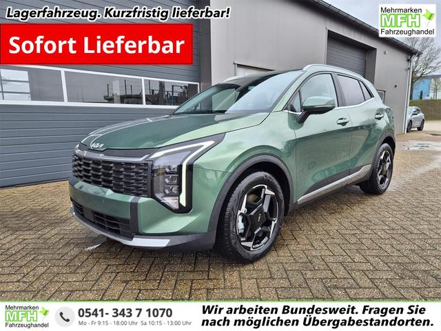 Kia Sportage - Spirit 1.6 T-GDI 150PS DCT NEUES MODELL MY26 FACELIFT Teil-Leder 18"LM Sitzheizung v+h Lenkradheizung Klimaautomatik ACC Navi Bluetooth Touchscreen Apple CarPlay Android Auto PDC R&uuml;ckf.Kamera 2x Keyless
