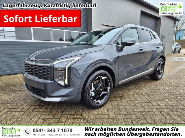 Kia Sportage Spirit 1.6 T-GDI 150PS DCT NEUES MODELL MY26 FACELIFT Teil-Leder 18"LM Sitzheizung v+h Lenkradheizung Klimaautomatik ACC Navi Bluetooth Touchscreen Apple CarPlay Android Auto PDC R&uuml;ckf.Kamera 2x Keyless 