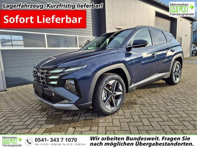 Hyundai TUCSON Trend 1.6 T-GDI 150PS Automatik TZ 2026 Teil-Leder Sitzheizung v+h Lenkradheizung Klimaautomatik Navi Touchscreen DAB+ Apple CarPlay + Android Auto PDC R&uuml;ckf.-Kamera Matrix-LED-Scheinw. 