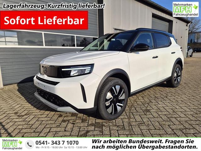 Opel Frontera GS 1.2 HEV 110PS Automatik Sitzheizung Lenkradheizung Frontscheibe beheizb. PDC v+h R&uuml;ckf.Kamera Navi Apple CarPlay Android Auto Touchscreen 17"LM 