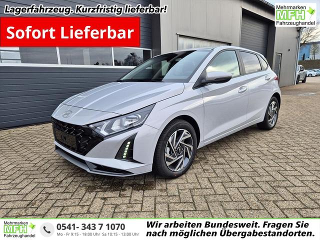 Hyundai i20 - 1.0 T-GDI 90PS Trend Automatik 5-t&uuml;rig Klimaautomatik Sitzheizung Lenkradheizung R&uuml;ckf.Kamera PDC Apple CarPlay Android Auto Tempomat Touchscreen 16"LM