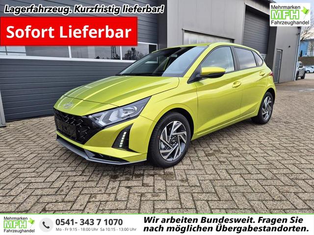Hyundai i20 - 1.0 T-GDI 90PS Trend Automatik 5-t&uuml;rig Klimaautomatik Sitzheizung Lenkradheizung R&uuml;ckf.Kamera PDC Apple CarPlay Android Auto Tempomat Touchscreen 16"LM