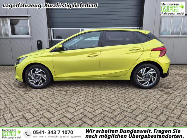 Hyundai i20 - 1.0 T-GDI 90PS Trend Automatik 5-t&uuml;rig Klimaautomatik Sitzheizung Lenkradheizung R&uuml;ckf.Kamera PDC Apple CarPlay Android Auto Tempomat Touchscreen 16"LM