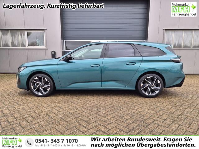 Peugeot 308 SW - Allure 1.2 Hybrid 145PS Automatik LED-Scheinwerfer 10" HD-Touchscreen wireless Apple CarPlay + Android Auto Bluetooth 2x Keyless ACC R&uuml;ckf.Kamera PDC 17"LM