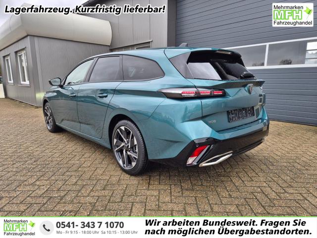 Peugeot 308 SW - Allure 1.2 Hybrid 145PS Automatik LED-Scheinwerfer 10" HD-Touchscreen wireless Apple CarPlay + Android Auto Bluetooth 2x Keyless ACC R&uuml;ckf.Kamera PDC 17"LM