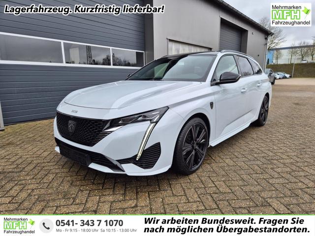 Peugeot 308 SW GT Exclusive 1.2 Hybrid 145PS Automatik Matrix-LED elektr. PanoDach Heckklappe Sitzheizung Lenkradheizung Navi 10" HD-Touchscreen wireless Apple CarPlay + Android Auto FOCAL-System 2x Keyless ACC 4x Kamera PDC v+h 18"LM 