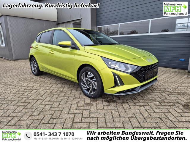 Hyundai i20 1.0 T-GDI 90PS Trend Automatik 5-t&uuml;rig Klimaautomatik Sitzheizung Lenkradheizung R&uuml;ckf.Kamera PDC Apple CarPlay Android Auto Tempomat Touchscreen 16"LM 