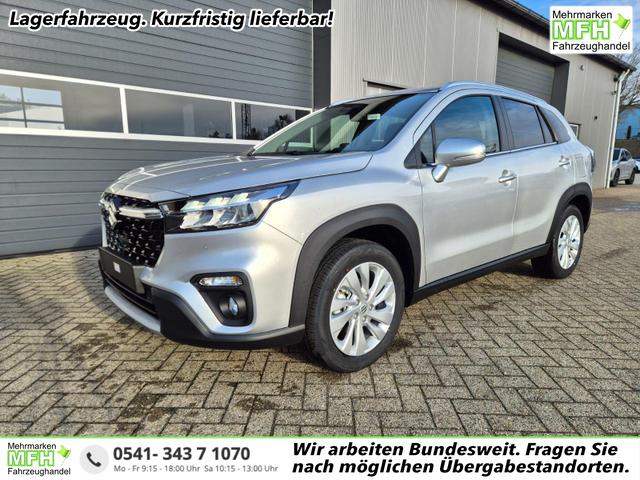 Suzuki S-Cross - Comfort 110PS MHEV 4x4 ALLGRIP 1.4 Boosterjet Navi Klimaautomatik Sitzheizung ACC PDC v+h R&uuml;ckf.Kamera Suzuki-Radio Apple CarPlay Android Auto Touchscreen 2xKeyless 17-LM