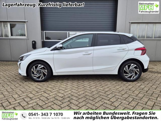 Hyundai i20 1.0 T-GDI 90PS Trend Automatik 5-t&uuml;rig Klimaautomatik Sitzheizung Lenkradheizung R&uuml;ckf.Kamera PDC Apple CarPlay Android Auto Tempomat Touchscreen 16"LM 