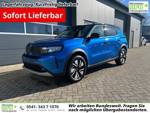 Opel Frontera GS 1.2 HEV 110PS Automatik Sitzheizung Lenkradheizung Frontscheibe beheizb. PDC v+h R&uuml;ckf.Kamera Navi Apple CarPlay Android Auto Touchscreen 17"LM 