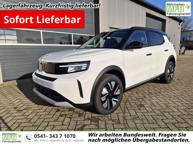 Opel Frontera - GS 1.2 HEV 110PS Automatik Sitzheizung Lenkradheizung Frontscheibe beheizb. Klimaautomatik PDC v+h R&uuml;ckf.Kamera Navi Apple CarPlay Android Auto Touchscreen 17"LM