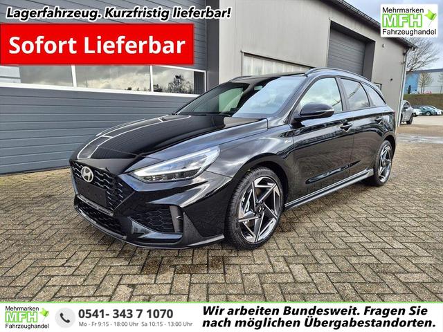 Hyundai i30 Kombi 1.6 T-GDI 150PS Automatik N-Line MY2026 Sitzheizung Lenkradheizung Klimaautomatik Navi 10,3"-Touchscreen Bluelink Apple CarPlay + Android Auto PDC v+h R&uuml;ckf.Kamera 18-LM 